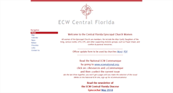 Desktop Screenshot of ecwcentralfl.org